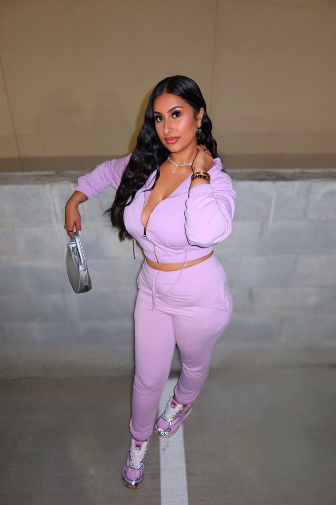 Lilac Dreams Jogger Set