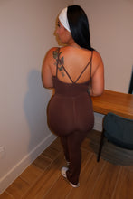 Load image into Gallery viewer, Dubai Chocolate Active Jumpsuit

